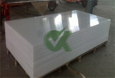 white hdpe panel 1 inch thick application